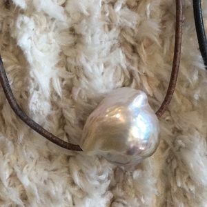 Pearls & Leather Necklaces